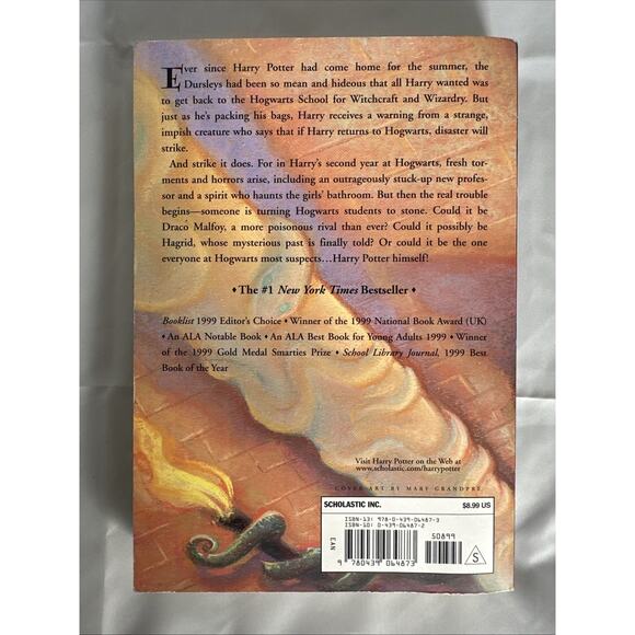 Harry Potter and The Chamber of Secrets -Paper back JK Rowling 9780439064873 - Picture 2 of 9